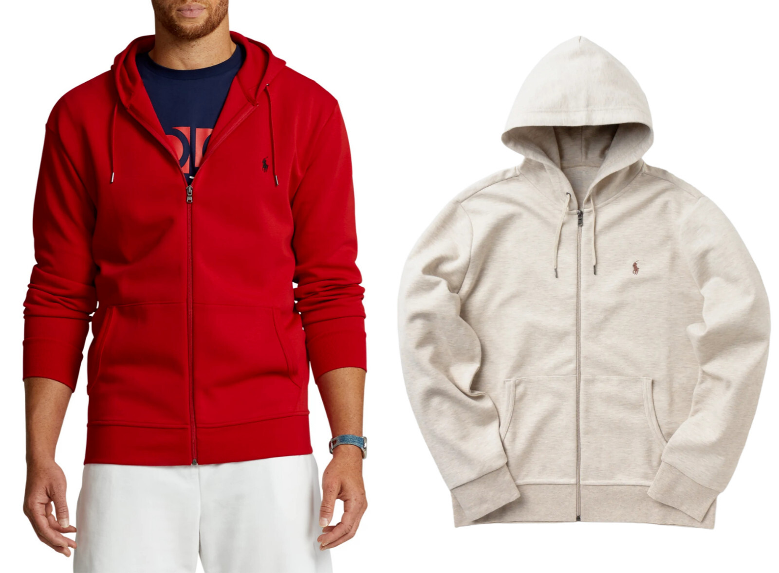 Polo Ralph Lauren Double Knit Tech Fleece Hoodie Jacket \u0026 Pants Track Suit  New | eBay UK