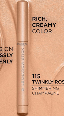 L Oreal Paris Makeup Le Shadow Stick Eyeshadow color 115 Twinkly Rose