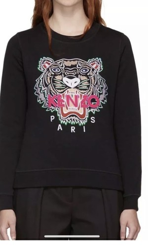 KENZO PIXEL TIGER SWEATSHIRT Sサイズ Kenzo Tiger Womens Sweatshirt F655SW0014XC Made in Portugal