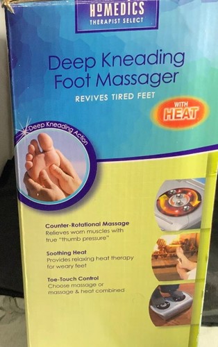 HoMedics Deep Kneading Foot Massager With Heat Revive Your Feet