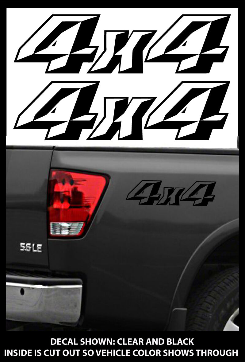 Custom 4x4 Truck Decals