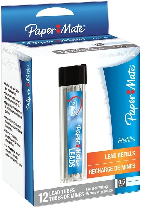 Lead Refills, 0.5mm, Pack Of 144 Leads (66382)