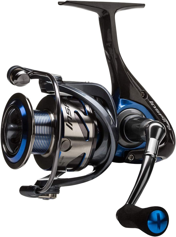 Okuma Inspira Carbon Frame Lightweight Spinning Reel, Blue