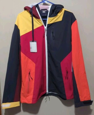 Kith Spring Madison Jacket Red / Multi Color KH1237-110 | Mens Size M | NWT
