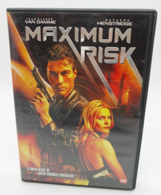 Maximum Risk DVD 1996 Action Thriller Full Screen Jean Claude Van Damme