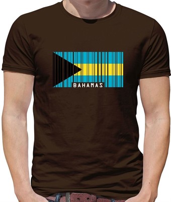 The Bahamas Flag - Mens T-Shirt - Nassau Caribbean Country Travel Flags