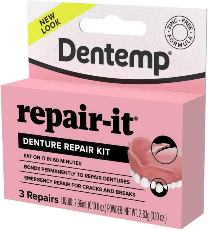 D.O.C. Repair-It Advanced Formula Denture Repair Kit 3 Ea