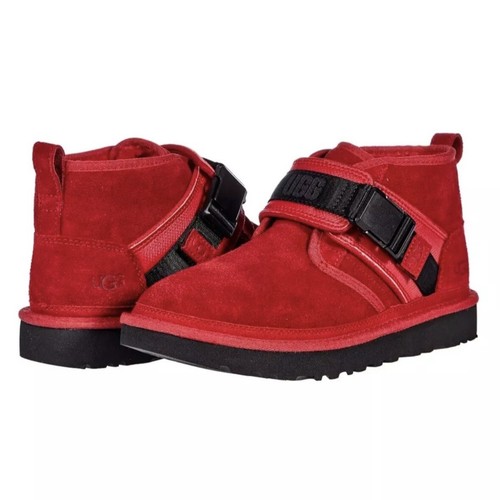 Мужские угги Neumel Snapback Boots SAMBA КРАСНЫЕ, РАЗМЕР 7-14 1118570-SBR