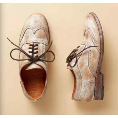 bed stu channing oxford wingtip cobbler loafer dress shoes women 9 new 134682995316