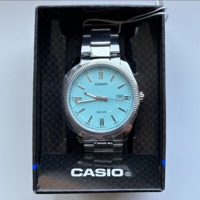 カシオ ティファニー MTP-1302D-2A2JF ロレックス サブ ブルー Chip Casio] Introducing my favorite Tiffany blue watch / MTP