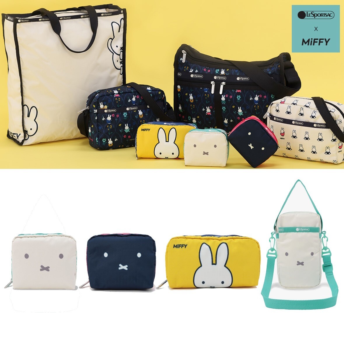 LeSportsac×AMERI Multi Pouch m61442404521_1.jpg