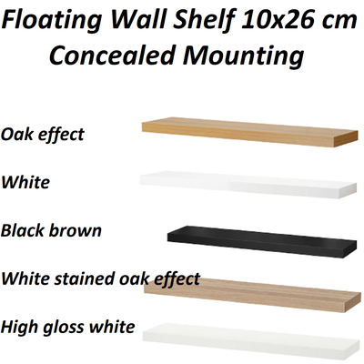 IKEA Floating Wall Shelf LACK Wall Storage Display Rack Home Off Bookshelf 110cm