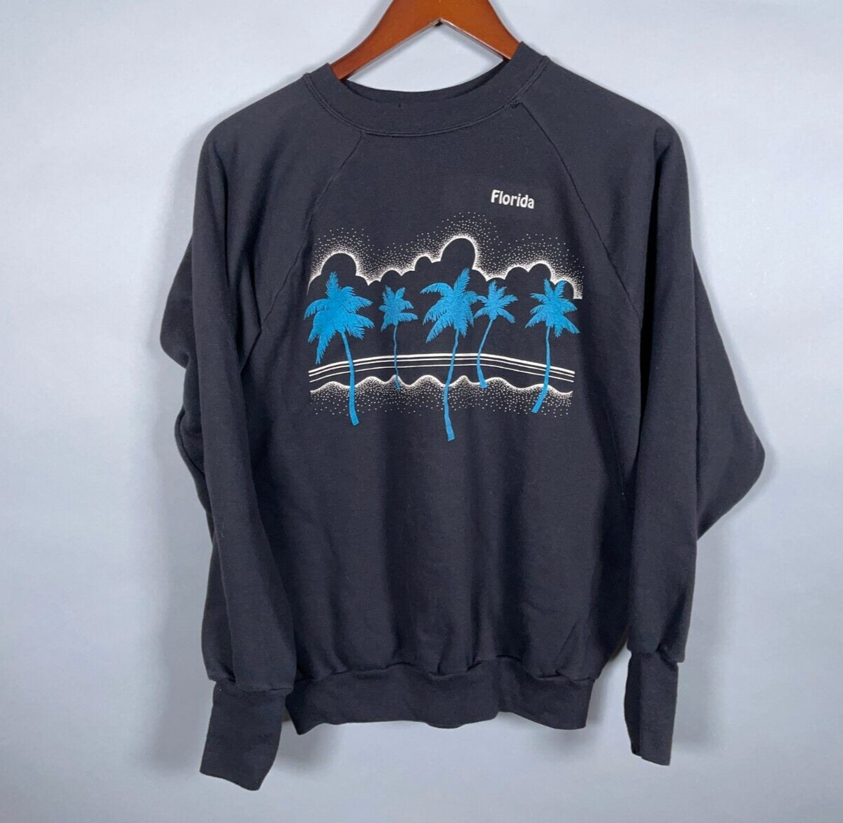 VTG Signal Florida Palm Tree Sweatshirt Adult Large (XL Tag