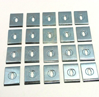Lot of 20, MPHusky WB-HDC-VX-EZ-PK  Hold Down Clamp for Wire Mesh Cable Tray