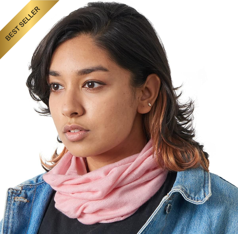 Silk Headband Scarf Neck Gaiter - Womens Chemo Head Wrap Mens Motorcycle Fashion