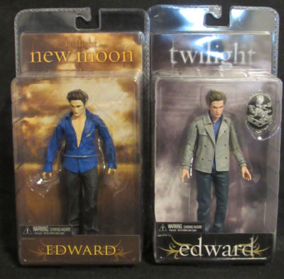 Neca Lot (2) Twilight & New Moon Edward Cullen Figures Sealed MIP DD196