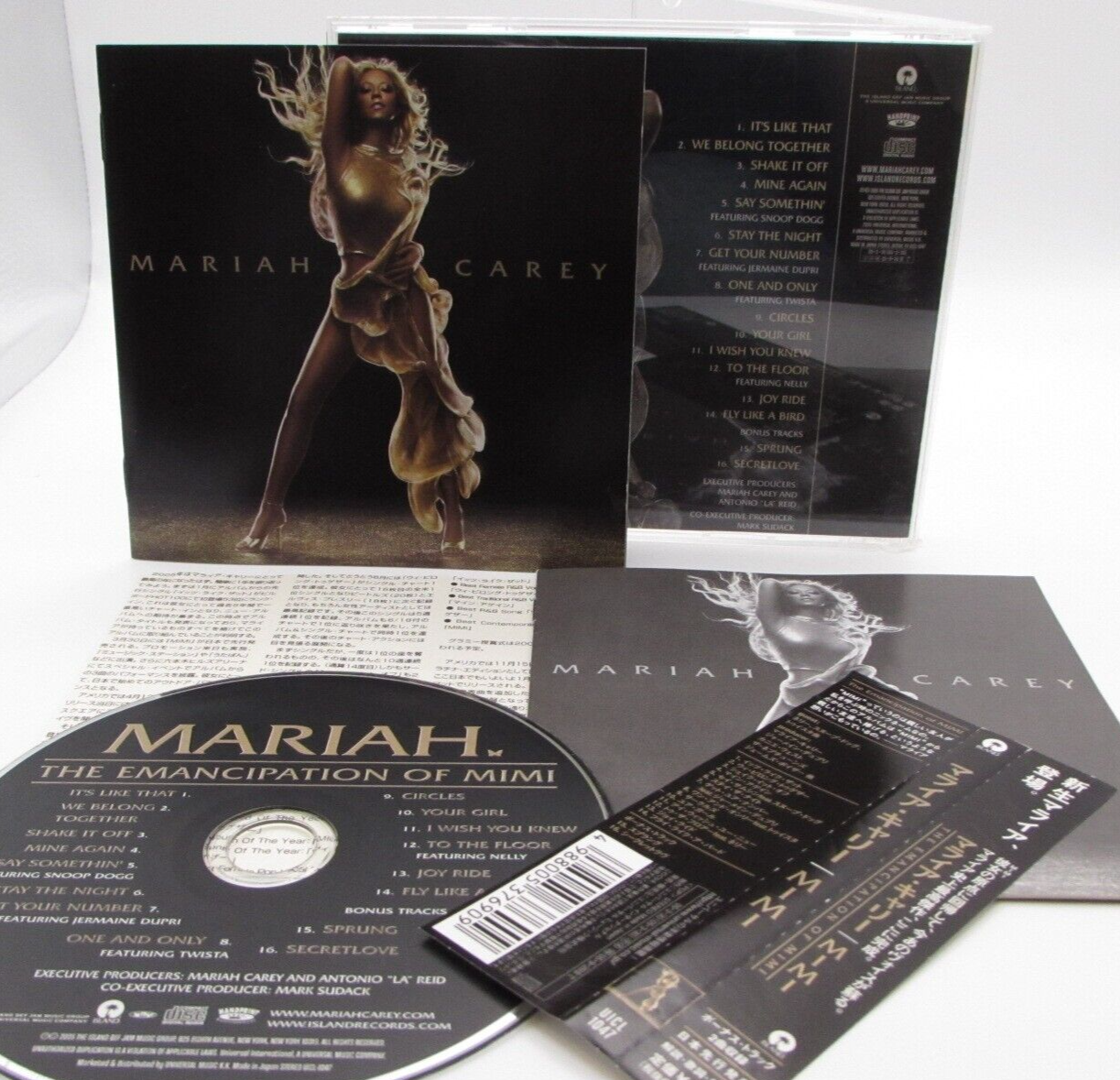 Mariah Carey The Emancipation Of Mimi UICL-1047 W/ OBI CD Mariah Carey The Emancipation Of Mimi UICL-1047 W/ OBI CD