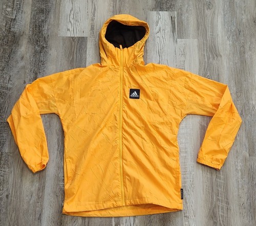 Adidas Primeblue W.N.D. Wimd Breaker Jacket Orange Logo