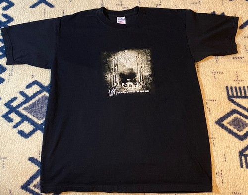 98年 USA製 GIANT KORN オフィシャル ヴィンテージ Tシャツ Vintage 1998 KORN Band T-shirt Anime Cartoon Giant Rock long