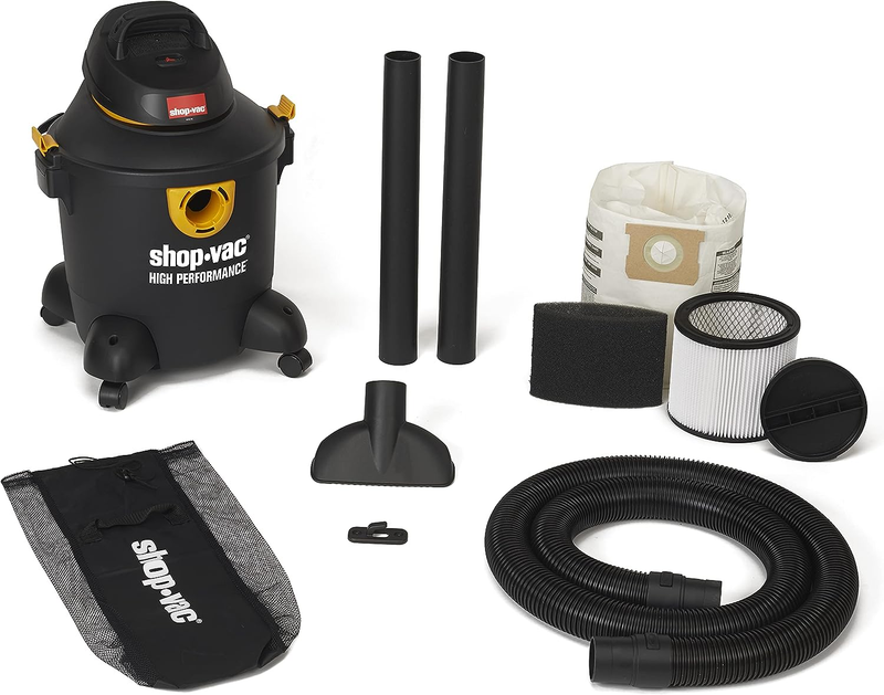 Shop-Vac 5987100 Wet/Dry Vac, 8 Gal., 3.5 Peak Horsepower, Long Hose, (1-Pack)