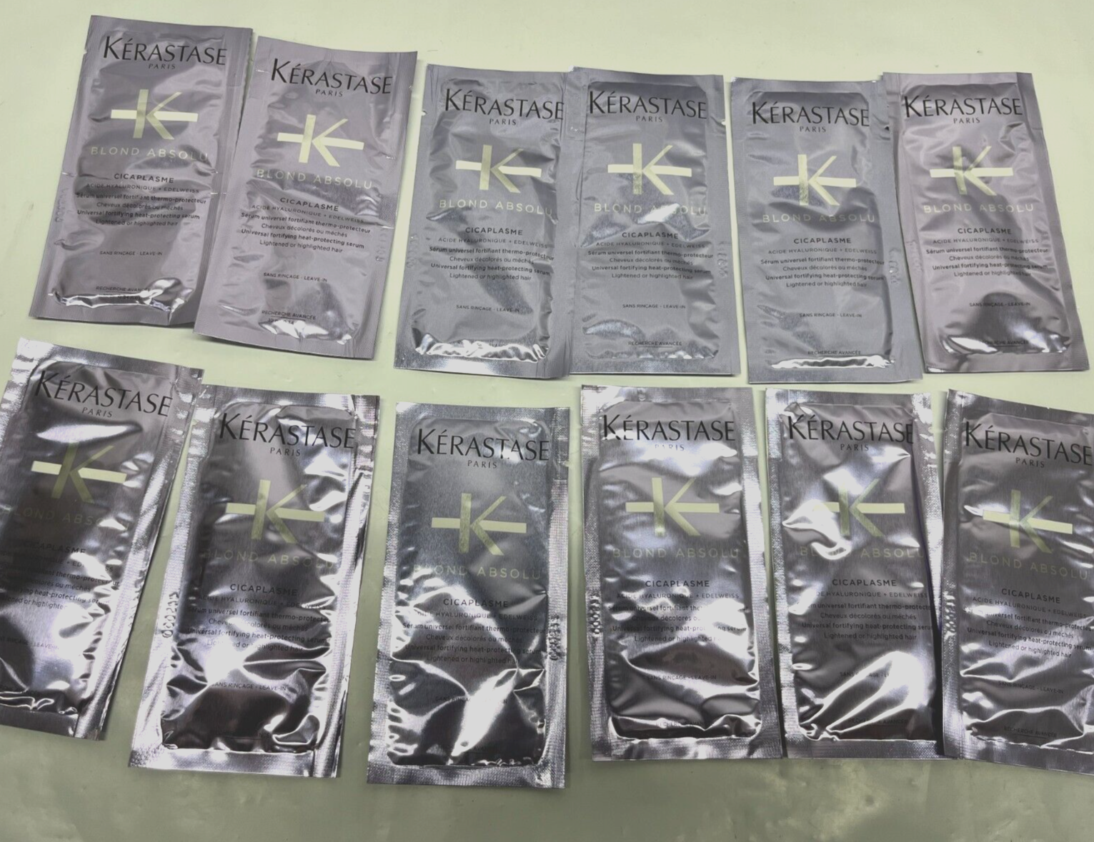 Lot of 12 Kerastase Blond Absolu Cicaplasma Samples 0.34 oz