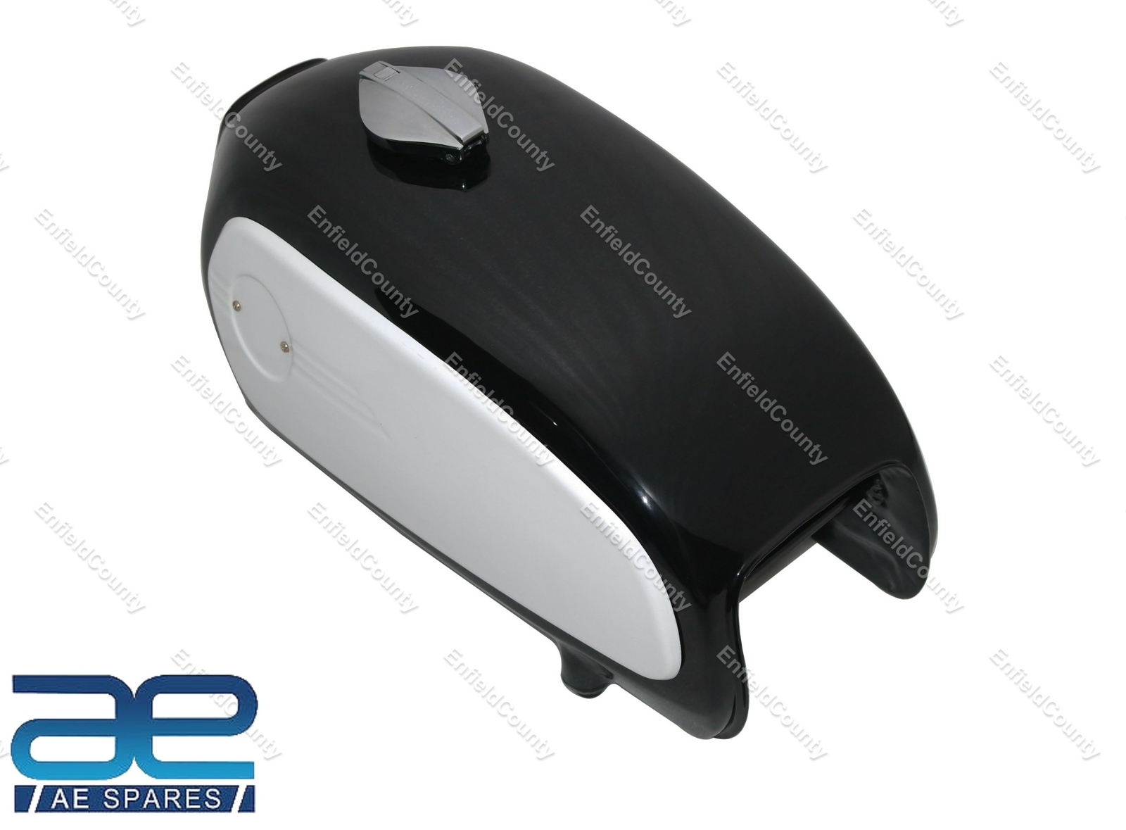 Petrol Fuel Tank With Side Plates Black & White Paint For BMW R75 5 Toaster 
