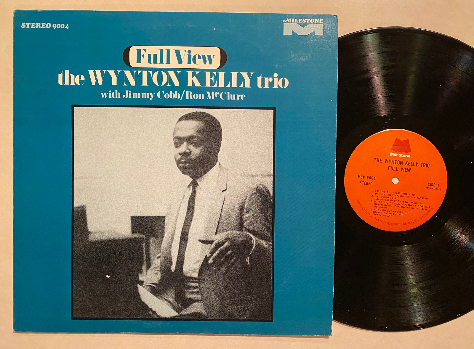 WYNTON KELLY TRIO Full View Ron McClure Jimmy Cobb Milestone