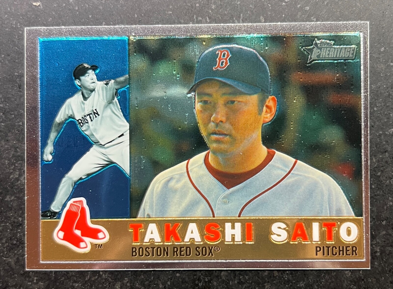 2009 Topps Heritage Chrome Takashi Saito #197 1688/1960 | eBay