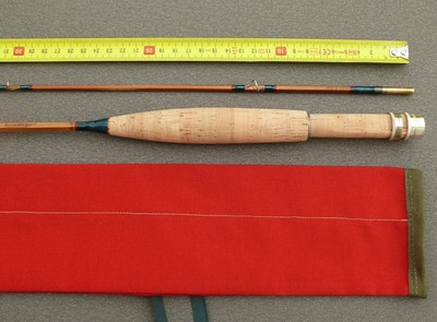 Pêche CANNE MOUCHE 7'8 Bambou Refendu Fly rod Fishing cane