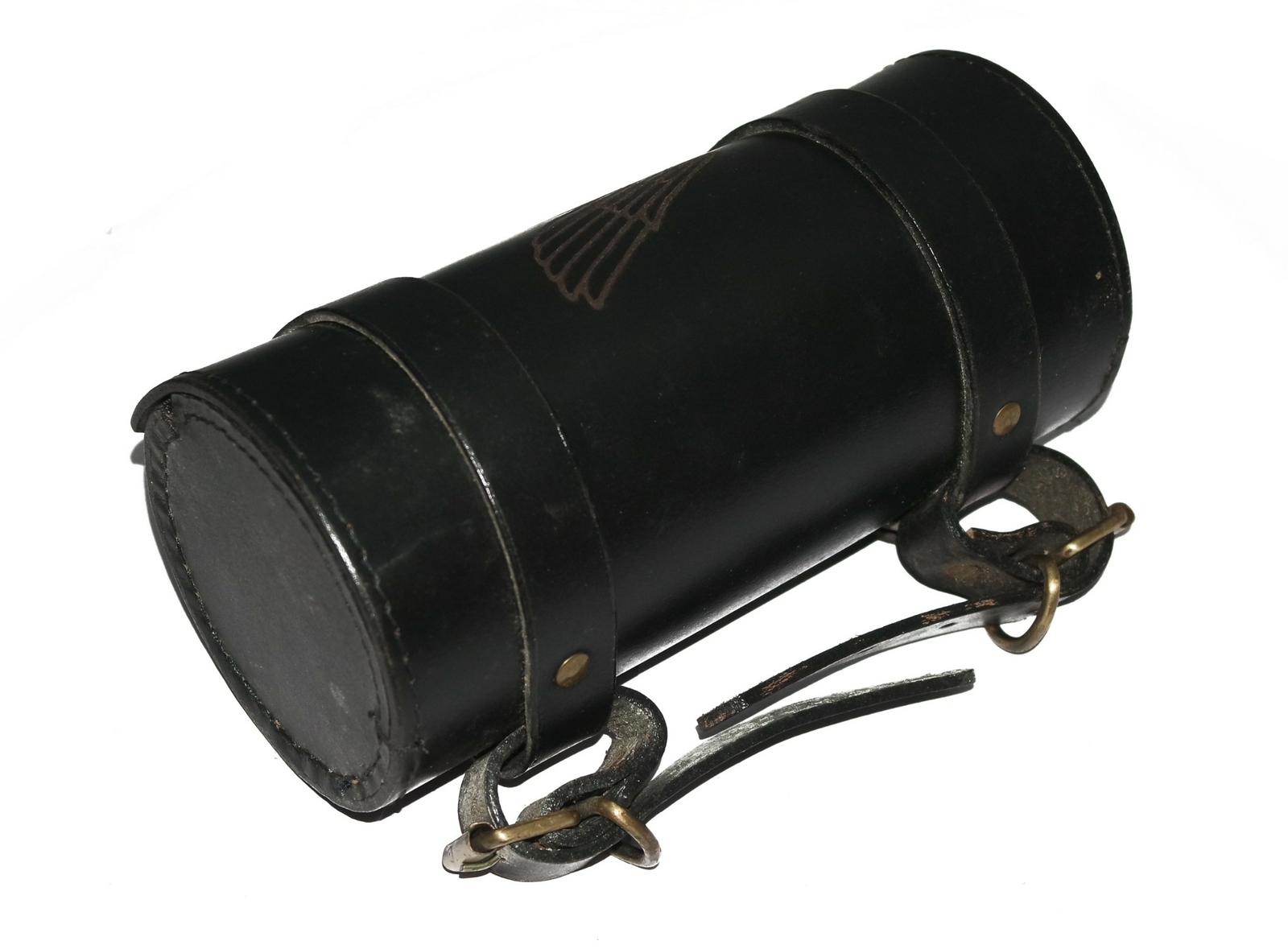 Universal Fork Bag Black For Honda Bikes Tool Round Saddlebag Handlebar 