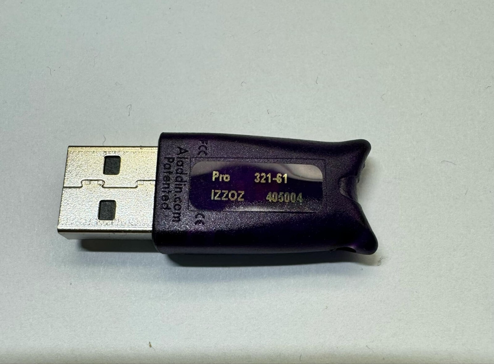 Aladdin SafeNet HASP HL Pro USB SECURITY KEY Software
