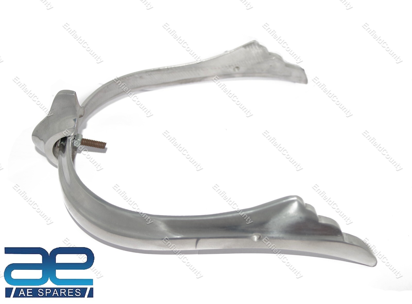 Vespa Scooter Front Mudguard Fender Alloy Polished Vbb Bumper  