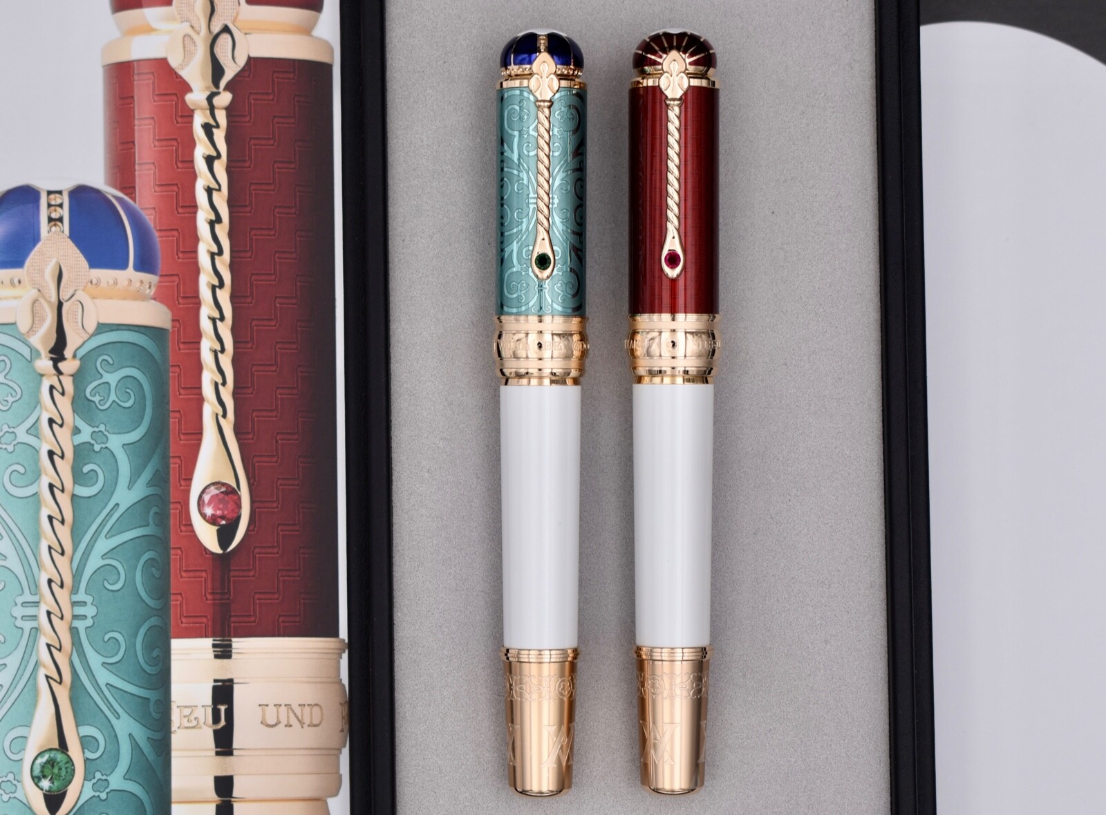 MONTBLANC - モンブラン 2022年ヴィクトリア4810 127846 万年筆 アートパトロン オマージュ トゥ ヴィクトリア リミテッド