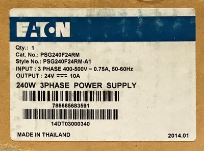 Power Supply, Circuit Breakers - Power Supply