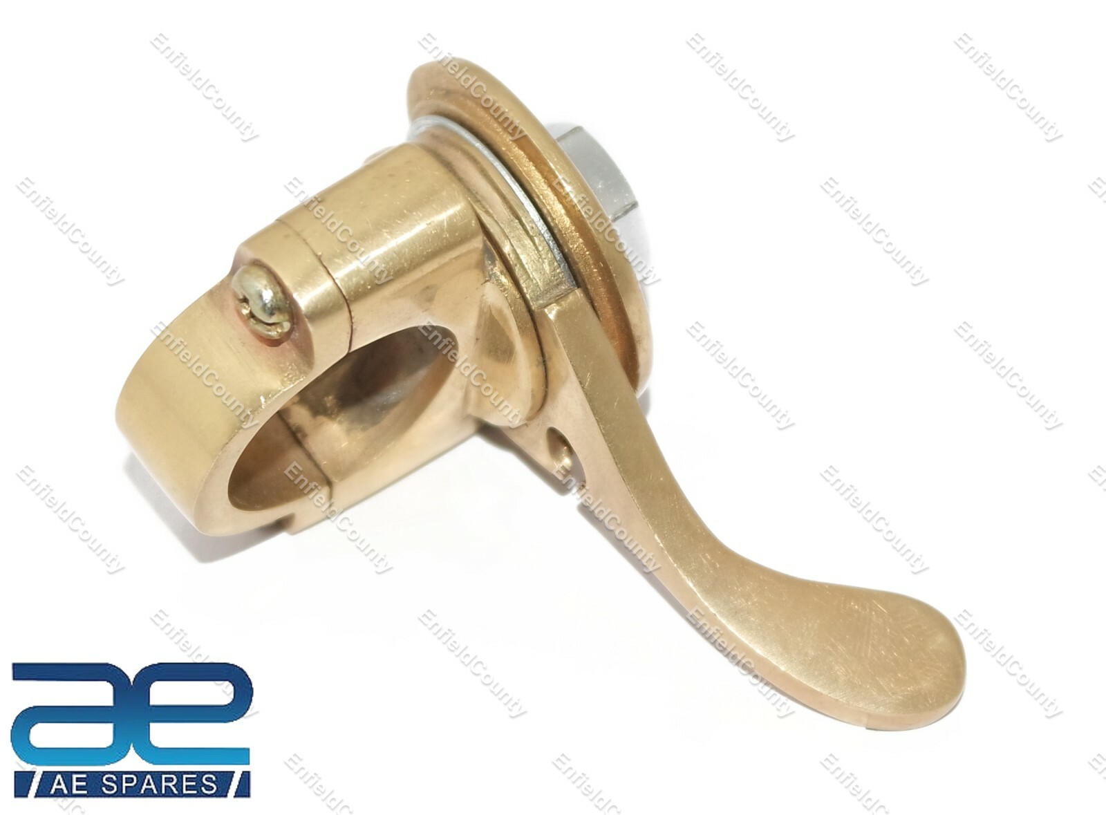 Air Choke Mag Lever Brass RH Side 1" Handlebar For NORTON BSA TRIUMPH AJS  