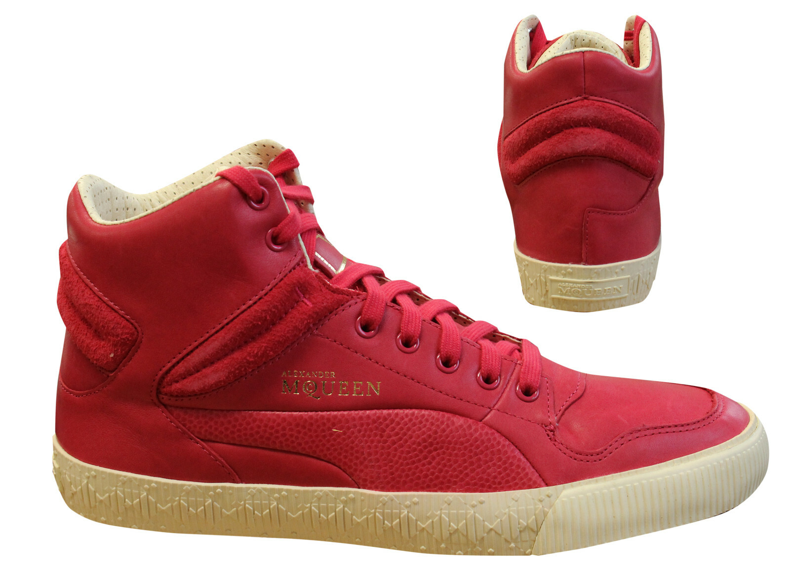 Puma Amq Alexander Mcqueen Strada Climb Medio Donna Rosso Scarpe 355938 03 B23D | eBay