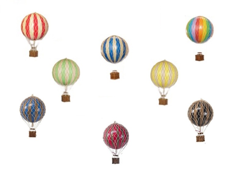 Authentic Models Floating the Skies Hot Air Balloon Decor