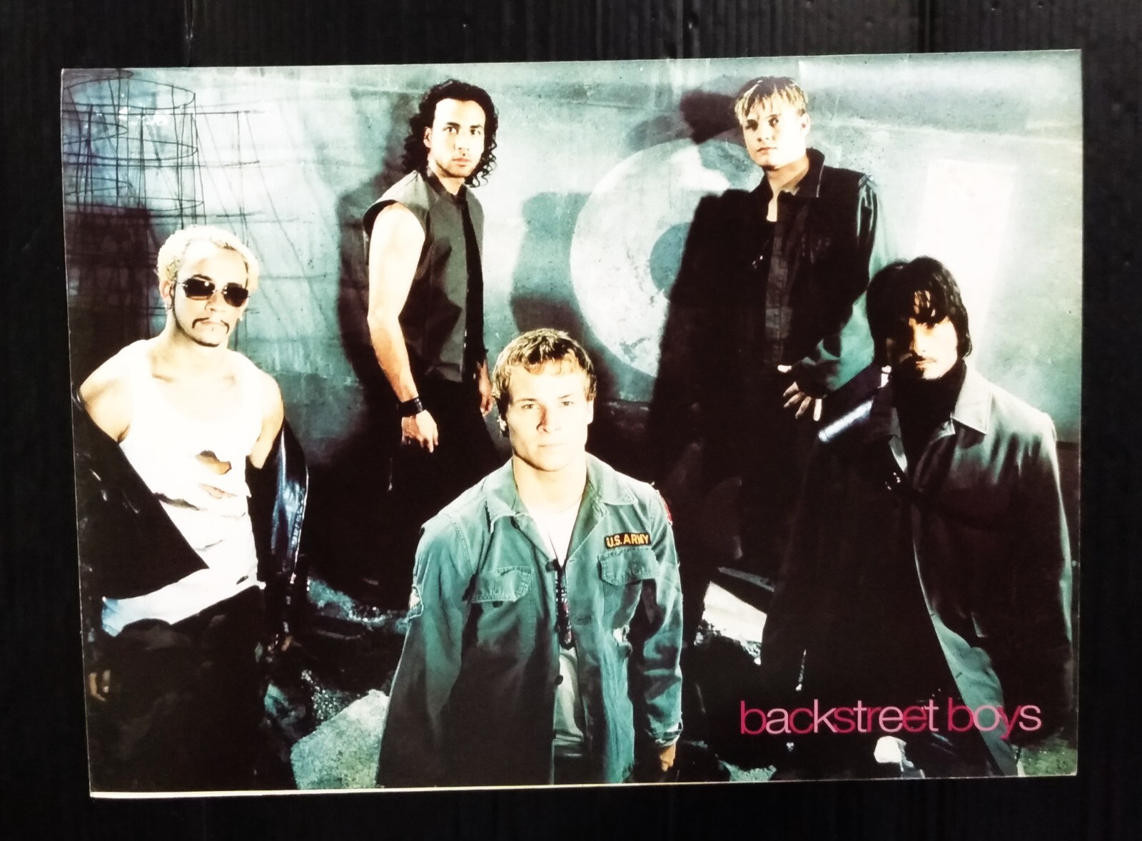 C2037 Backstreet Boys Vintage Thailand ONLY 1 COLOR PAGE
