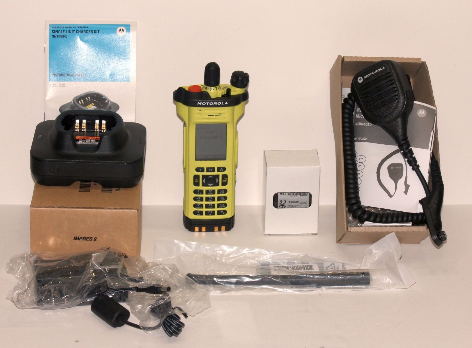 MOTOROLA APX7000 XE 3.5 700/800 VHF 136-174  MHZ DIGITAL RADIO P25 TDMA FPP TAGS