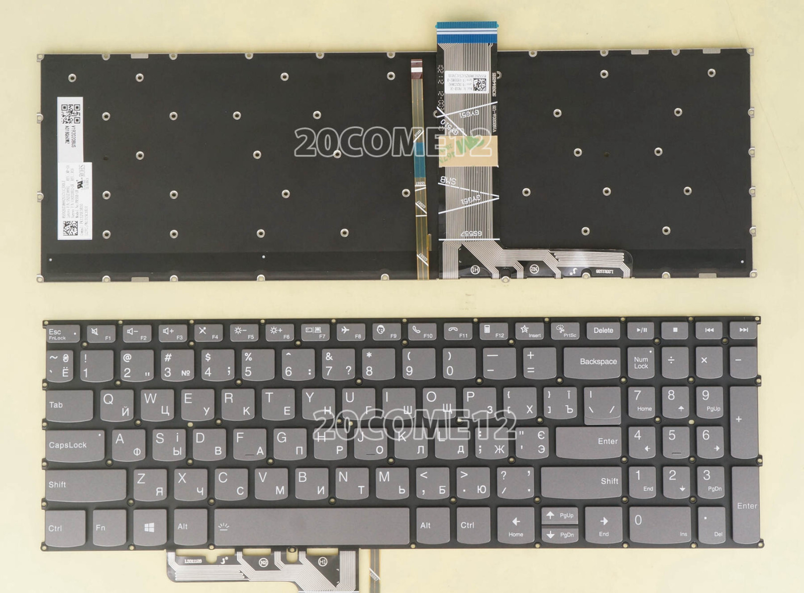 New For Lenovo ThinkBook 15 G4 ABA 21DL Keyboard Ukraine