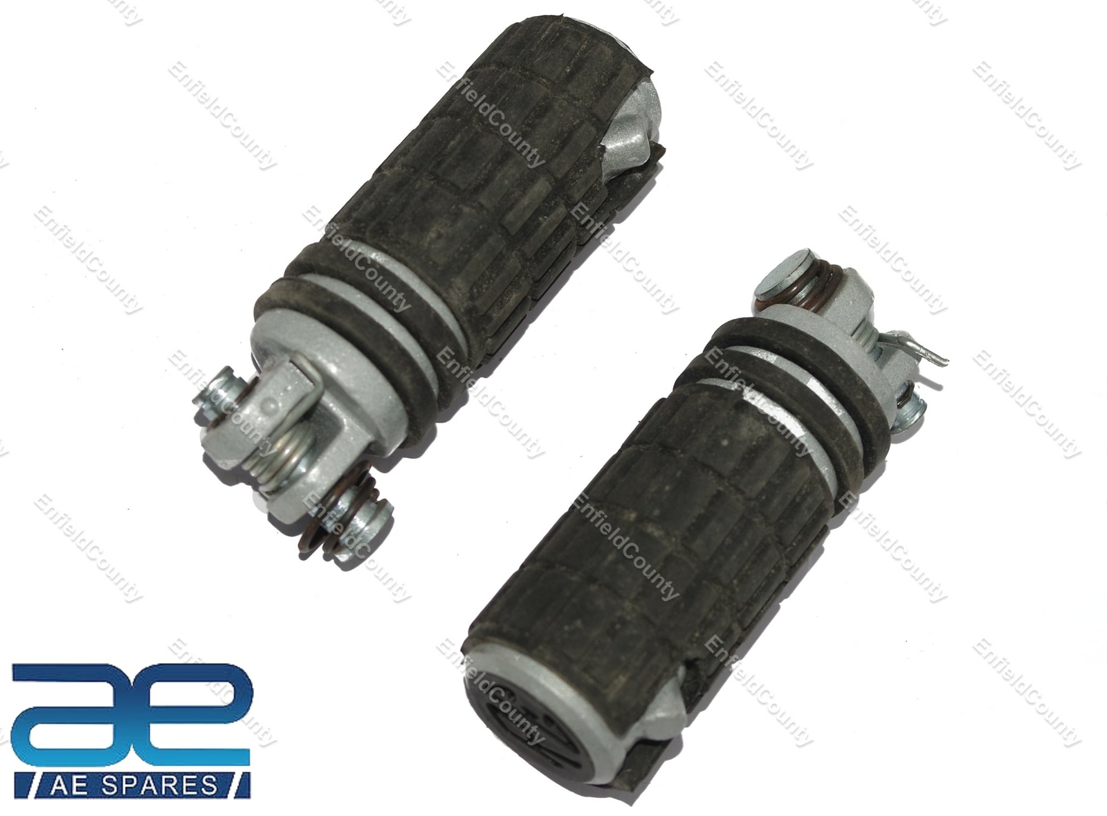 Pair Rear Footrest Assembly RH & LH For Royal Enfield Thunderbird 350 500 
