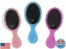 Toddler Detangler Hair Brush Travel Detangling Brushes 3Pcs Women Valentines Day Best Gift Small For Baby Kids Pocket hairbrush Pro, for Curly Wet Dry Tangle