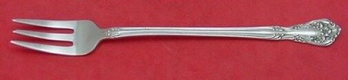 Chateau Rose By Alvin Sterling Silver Cocktail Fork 5 5/8" Vintage Silverware