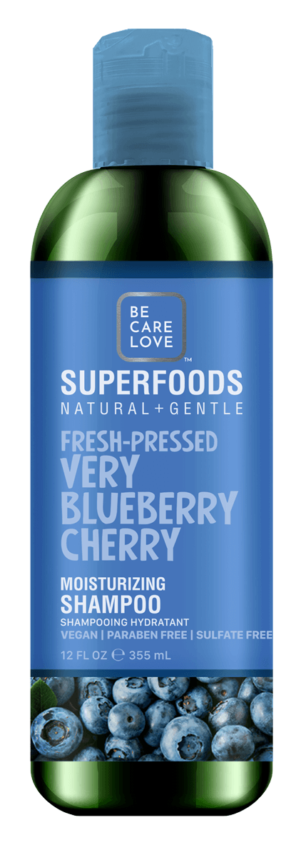 BCL SuperFoods Fresh-Pressed Blueberry, Cherry Moisturizing Shampoo 12 oz