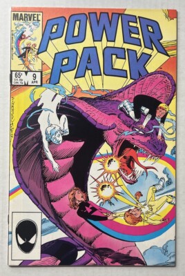 Power Pack #9 1985 Marvel Comic Book