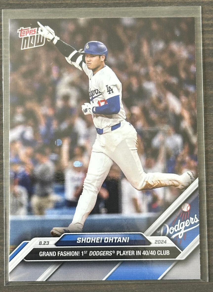 Topps - PSA10 大谷翔平 2024 Topps Now 584SP 40/40 Amazon.com: 2024 Topps Now #584 Shohei Ohtani Baseball Card