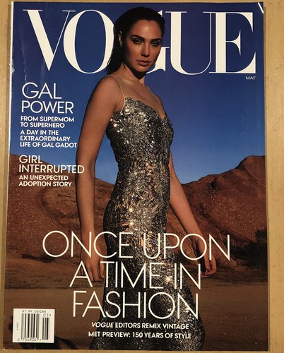 VOGUE MAGAZINE - MAY 2020. - GAL GADOT | eBay