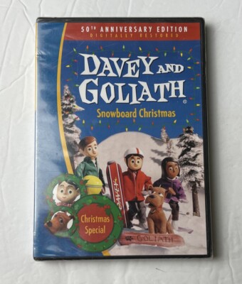 Davey and Goliath Snowboard Christmas (DVD, 2005) Brand New Sealed