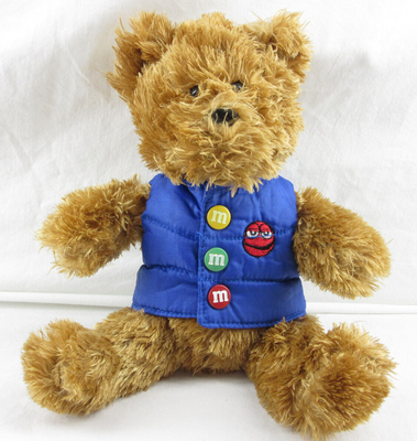 M&m best sale teddy bear