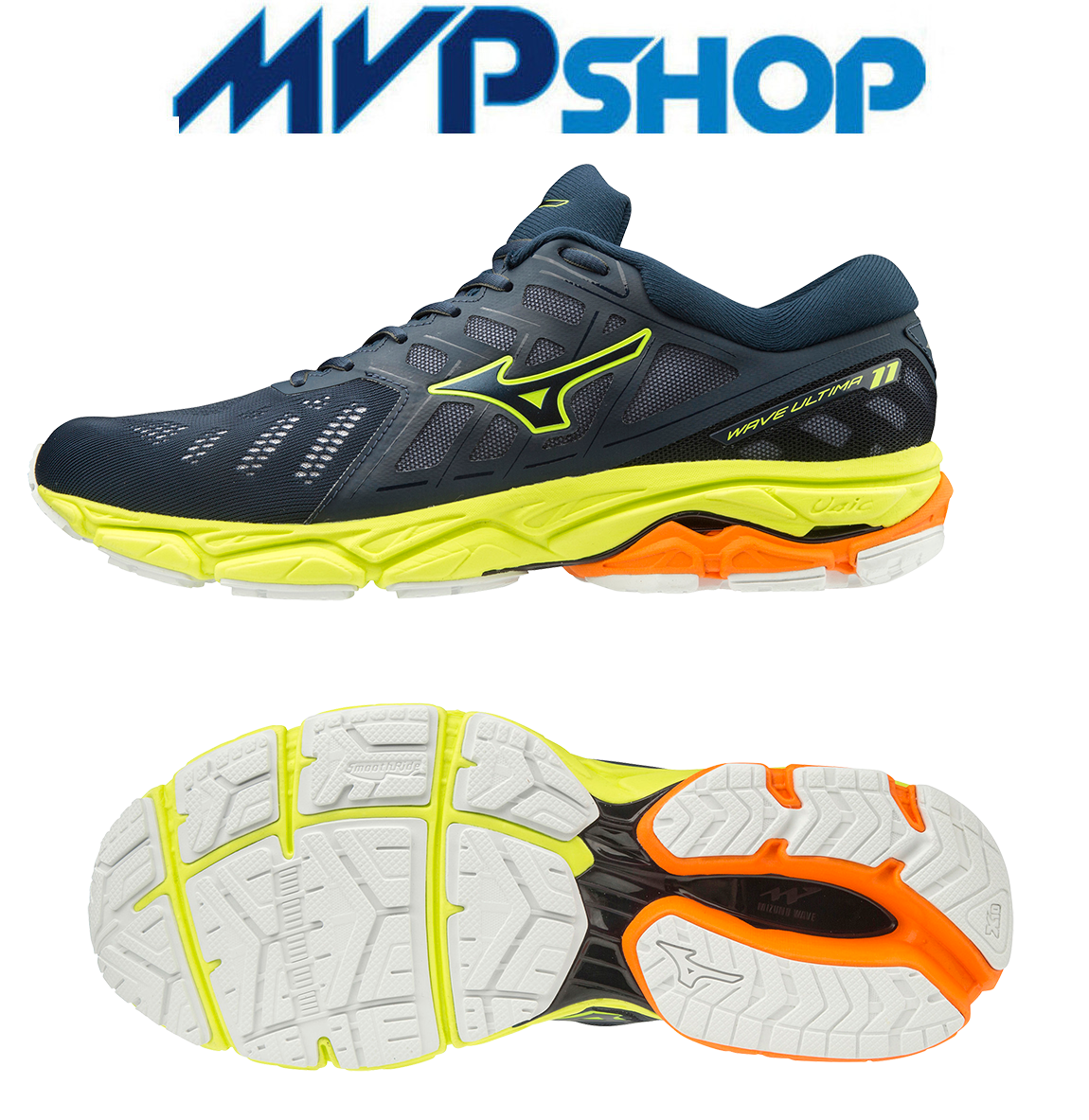 Mizuno wave ultima 4 donna giallo on sale